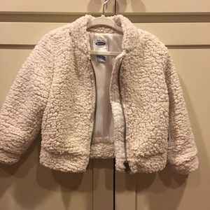 NWT 2T Old Navy Sherpa ZIPUP